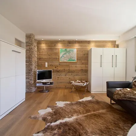 Apartment Swiss Chalet-studio In The Historical Leukerbad