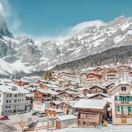 Apartment Swiss Chalet-studio In The Historical Leukerbad